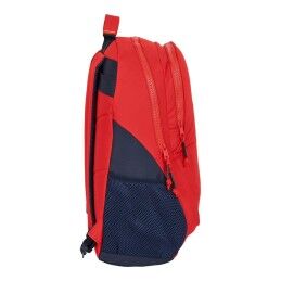 Real Federación Española de Fútbol|Mochila Escolar RFEF Vermelho Azul (32 x 44 x 16 cm)