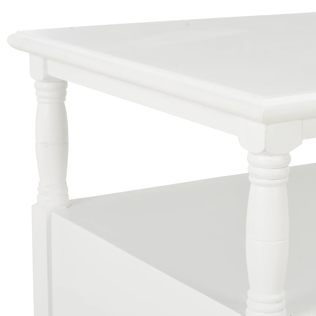 vidaXL Mesa de centro 100x55x45 cm madeira branco