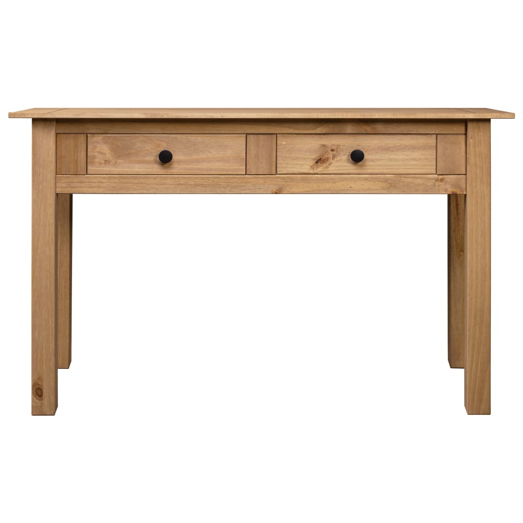 vidaXL Mesa consola 110x40x72 cm pinho maciço Panama