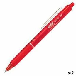 Pilot|Caneta Pilot Frixion Clicker Tinta apagável Vermelho 0,4 mm 12 Unidades