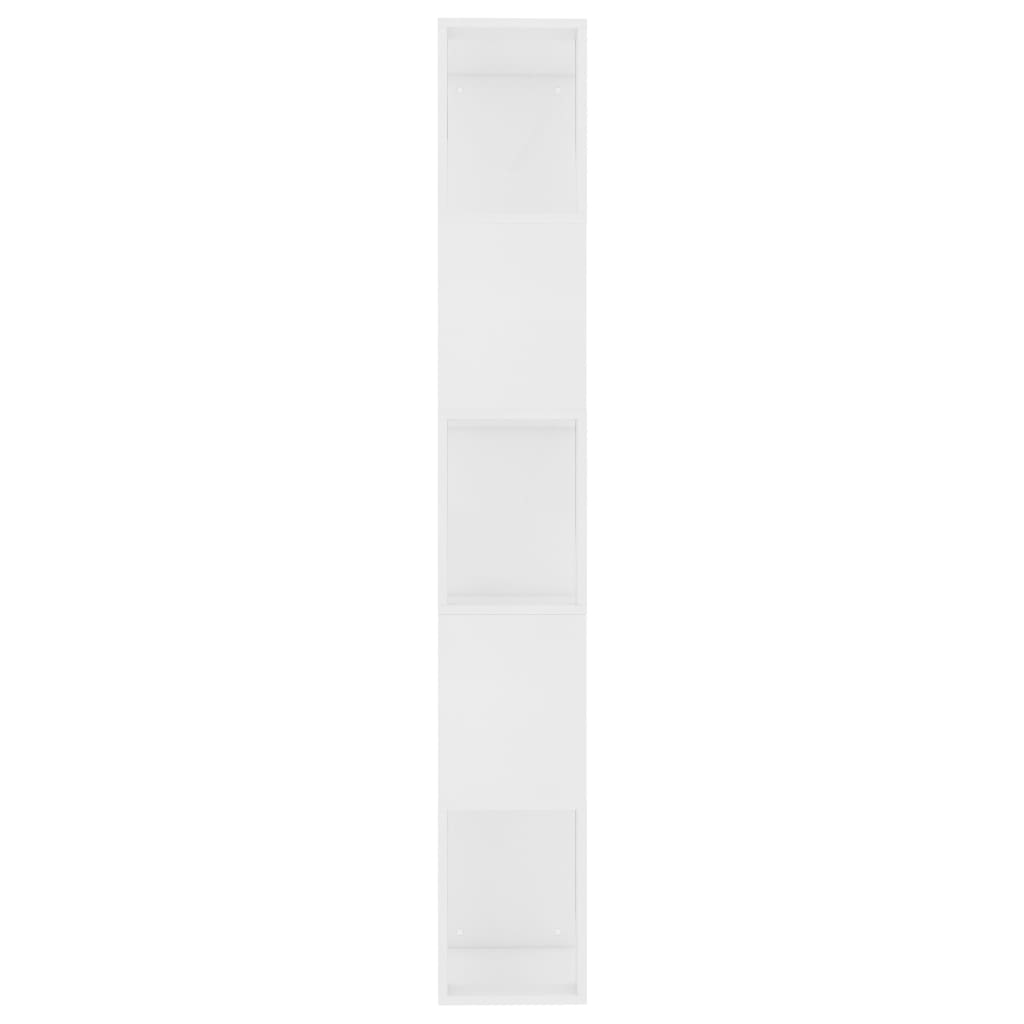 vidaXL Estante/divisória 45x24x159 cm contraplacado branco