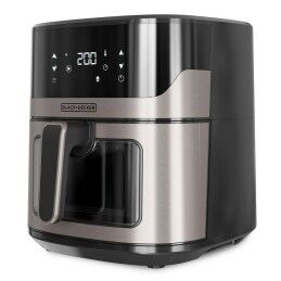 Black & Decker|Fritadeira de Ar Black & Decker BXAF6500E Preto Prateado 1600 W 6,5 L
