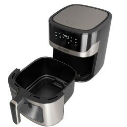 Black & Decker|Fritadeira de Ar Black & Decker BXAF6500E Preto Prateado 1600 W 6,5 L