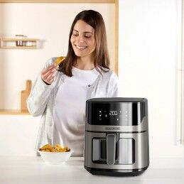 Black & Decker|Fritadeira de Ar Black & Decker BXAF6500E Preto Prateado 1600 W 6,5 L