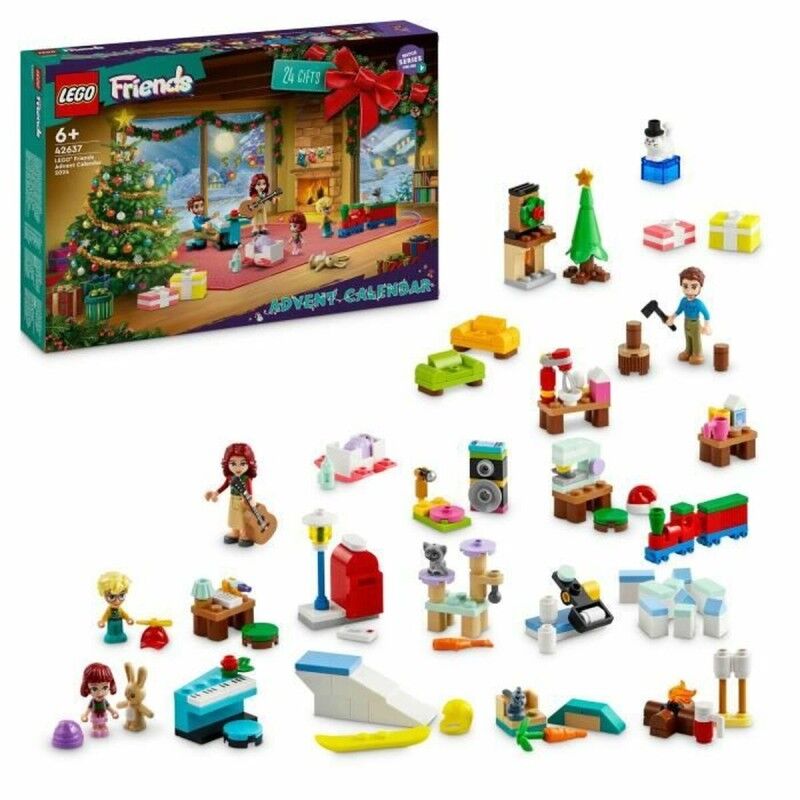 Lego|Jogo de Construção Lego 42637 Advent Calendar 2024 Gifts Before Christmas Multicolor