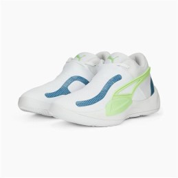 Sapatilhas de Basquetebol para Adultos Puma Rise NITRO Branco