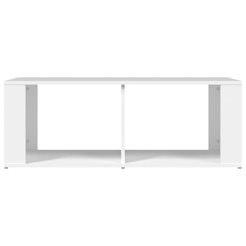 vidaXL Mesa de centro 100x50x36 cm derivados de madeira branco