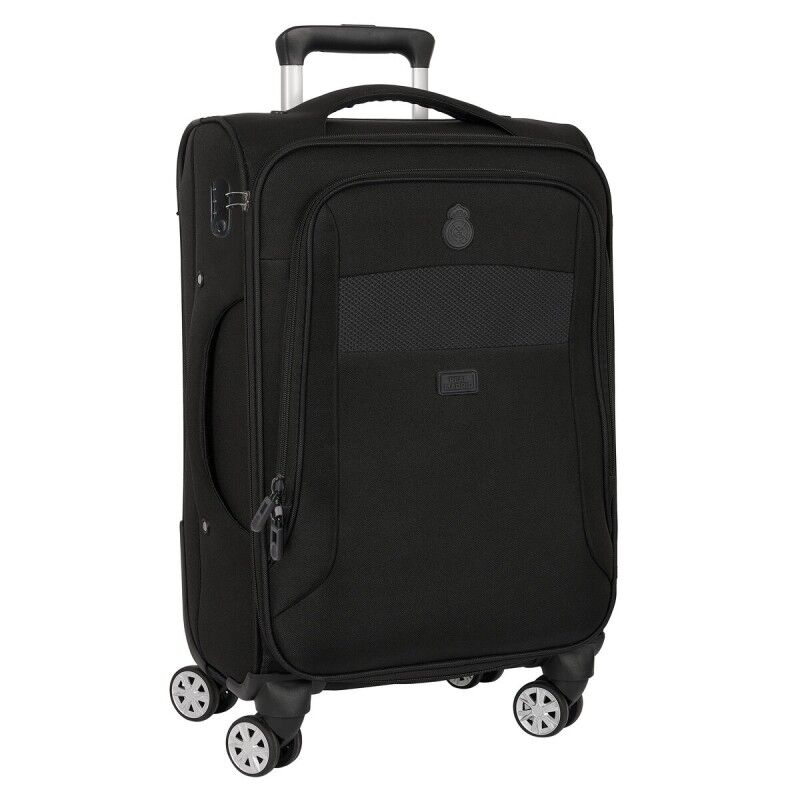 Real Madrid C.F.|Trolley de Cabine Real Madrid C.F. Premium Preto 20'' 35 x 51 x 20 cm