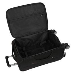 Real Madrid C.F.|Trolley de Cabine Real Madrid C.F. Premium Preto 20'' 35 x 51 x 20 cm