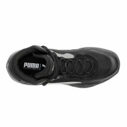 Sapatilhas de Basquetebol para Adultos Puma Playmaker Pro Mid Preto