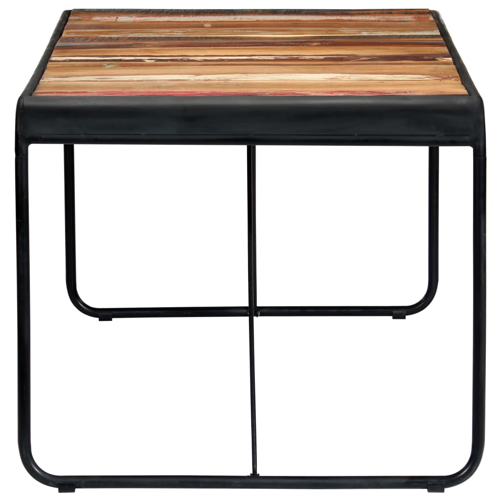 vidaXL Mesa de jantar 180x90x76 cm madeira recuperada maciça