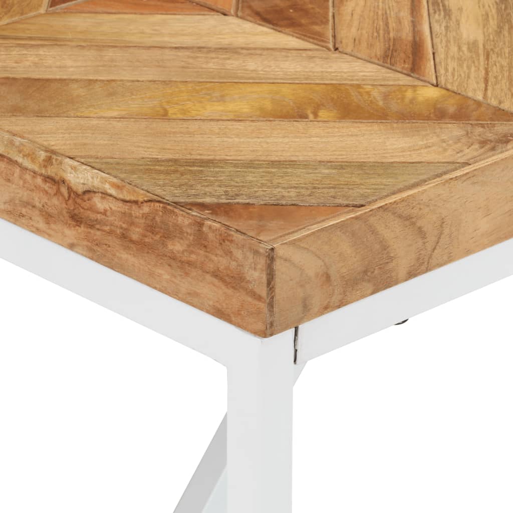 vidaXL Mesa de jantar 180x90x76 cm madeira acácia maciça e mangueira