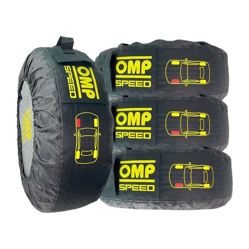 OMP|Conjunto de cobertura de pneus OMP Speed (4 Unidades) (32 cm)