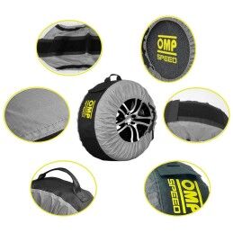 OMP|Conjunto de cobertura de pneus OMP Speed (4 Unidades) (32 cm)
