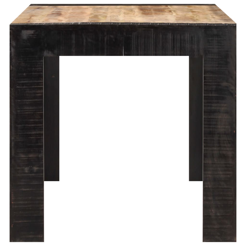 vidaXL Mesa de jantar 160x80x76 cm madeira mangueira maciça