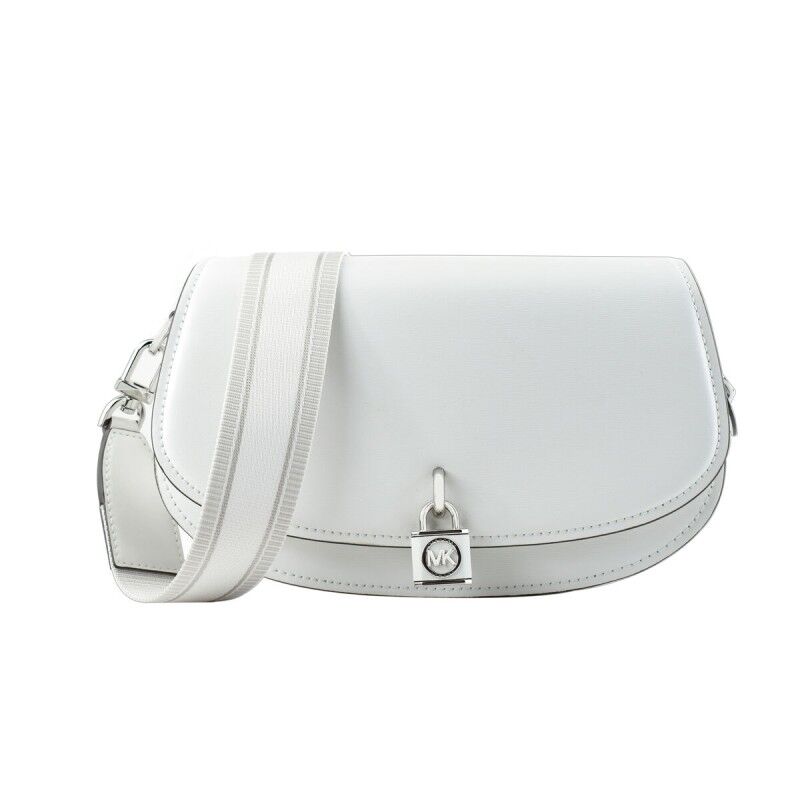 Michael Kors|Mochila Michael Kors Mila Branco 16 x 25 x 7 cm Michael Kors|Mochila Michael Kors Mila Branco 16 x 25 x 7 cm