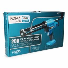 Koma Tools|Pistola de Silicone Elétrica Koma Tools Pro Series Azul Preto 43,8 x 6,8 x 27 cm