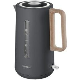 Feel Maestro|Chaleira Feel Maestro MR-074 Preto Ouro Cerâmico 1500 W 1,5 L