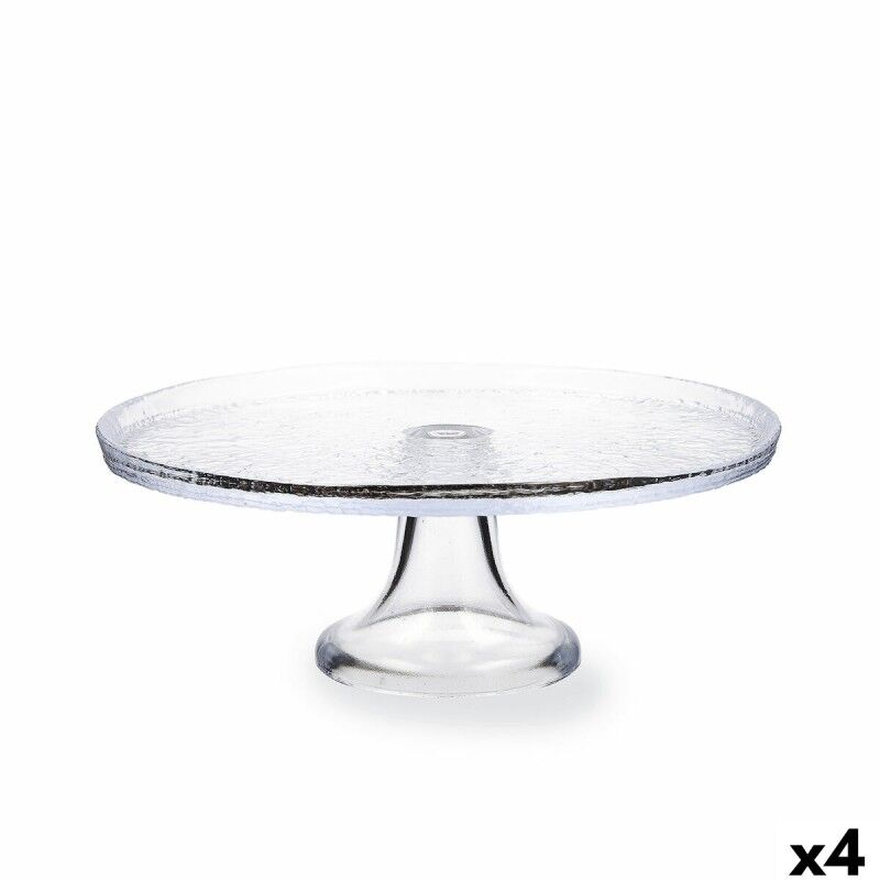 Quid|Travessa para tartes e biscoitos Quid Tiffany Transparente Vidro (4 Unidades) Quid|Travessa para tartes e biscoitos Quid Tiffany Transparente Vidro (4 Unidades)