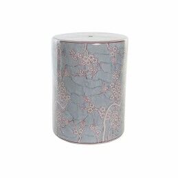 Home ESPRIT|Mesa de apoio Home ESPRIT Preto Natural Cristal Abeto 46 x 46 x 55,5 cm