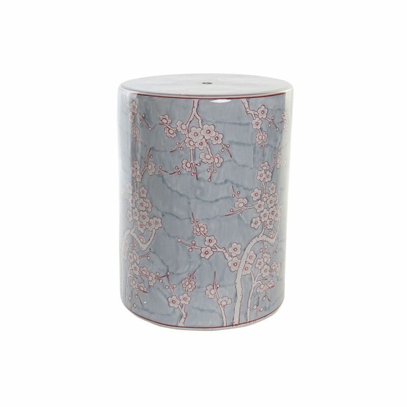 DKD Home Decor|Mesa de apoio DKD Home Decor 32 x 32 x 41 cm Azul Laranja