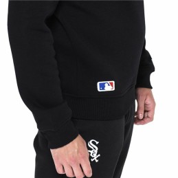 Polar com Capuz Homem New Era MLB Chicago White Sox Preto