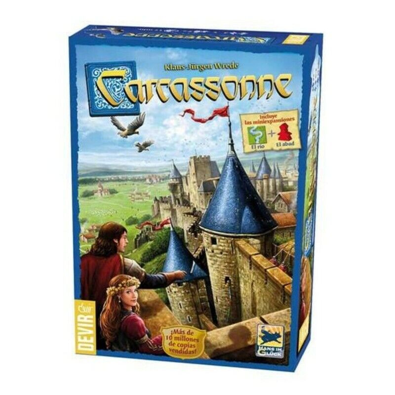 Devir|Jogo de Mesa Carcassonne Devir 222593