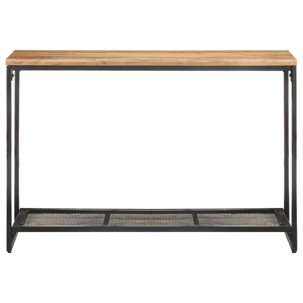 vidaXL Mesa consola 110x35x75 cm madeira de acácia maciça