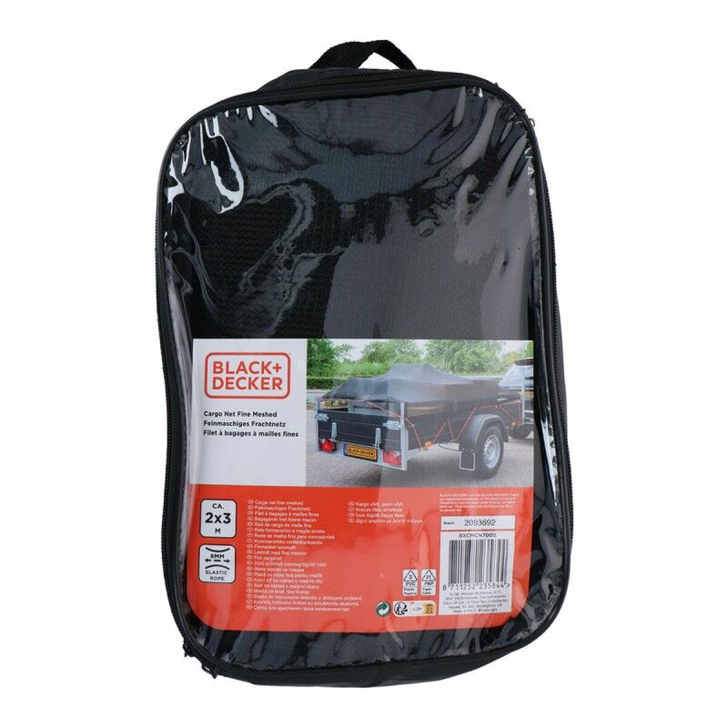 Black & Decker|Rede de reboque Black & Decker 2 x 3 m Plástico
