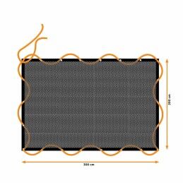 Black & Decker|Rede de reboque Black & Decker 2 x 3 m Plástico