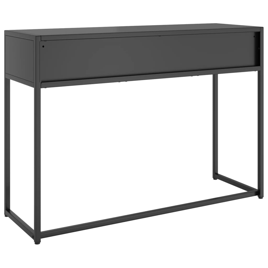 vidaXL Mesa consola 106x35x75 cm aço antracite