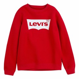 Polar sem Capuz Criança Levi's Batwing Crewneck Vermelho