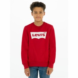 Polar sem Capuz Criança Levi's Batwing Crewneck Vermelho