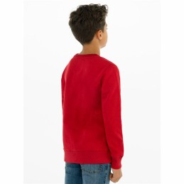 Polar sem Capuz Criança Levi's Batwing Crewneck Vermelho