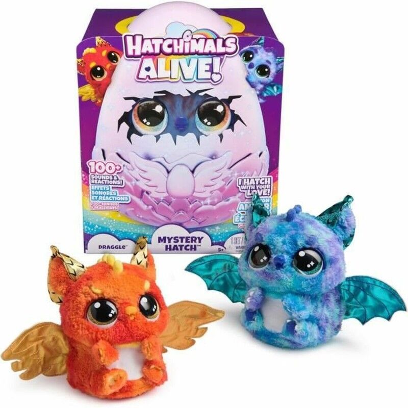 Spin Master|Playset Spin Master Draggle Hatchimals Alive Secret Hatch Spin Master|Playset Spin Master Draggle Hatchimals Alive Secret Hatch