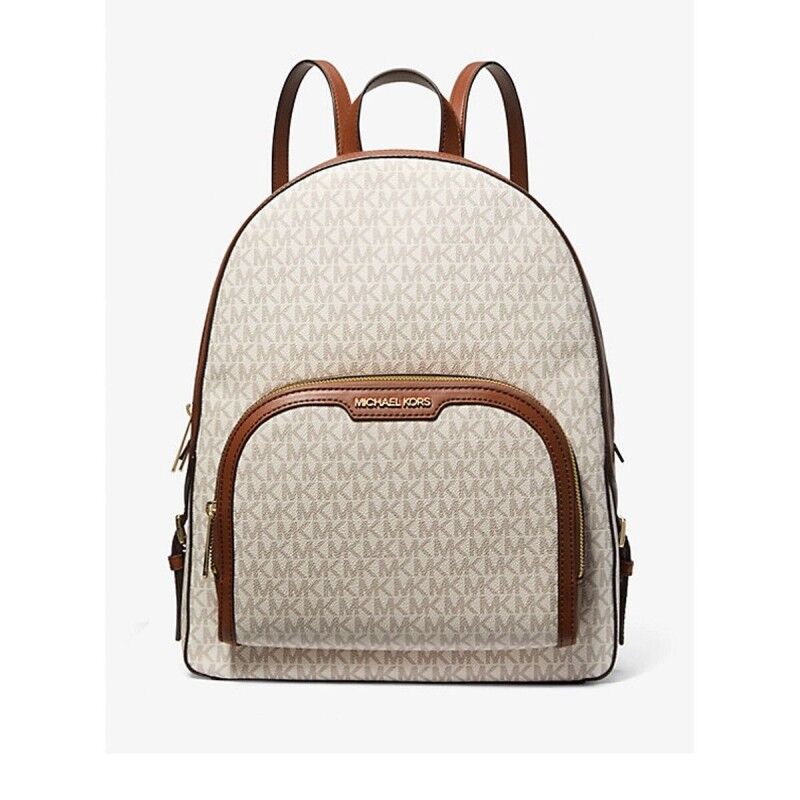 Michael Kors|Mochila Michael Kors Jaycee Baunilha 40 x 31 x 13 cm Michael Kors|Mochila Michael Kors Jaycee Baunilha 40 x 31 x 13 cm