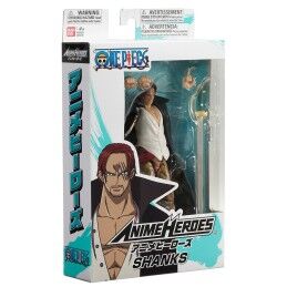 One Piece|Figuras de Ação One Piece Bandai Anime Heroes: Shanks 17 cm