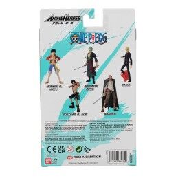 One Piece|Figuras de Ação One Piece Bandai Anime Heroes: Shanks 17 cm