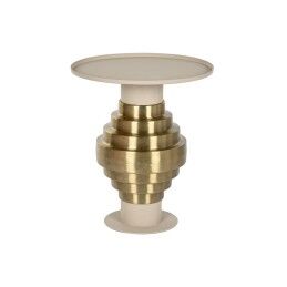 Home ESPRIT|Mesa de apoio Home ESPRIT Natural Abeto Madeira MDF 36 x 36 x 45 cm