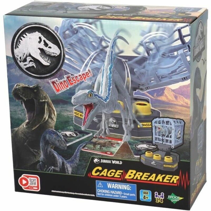 EPOCH D'ENFANCE|Jogo de Mesa EPOCH D'ENFANCE Jurassic World Cage Breaker EPOCH D'ENFANCE|Jogo de Mesa EPOCH D'ENFANCE Jurassic World Cage Breaker
