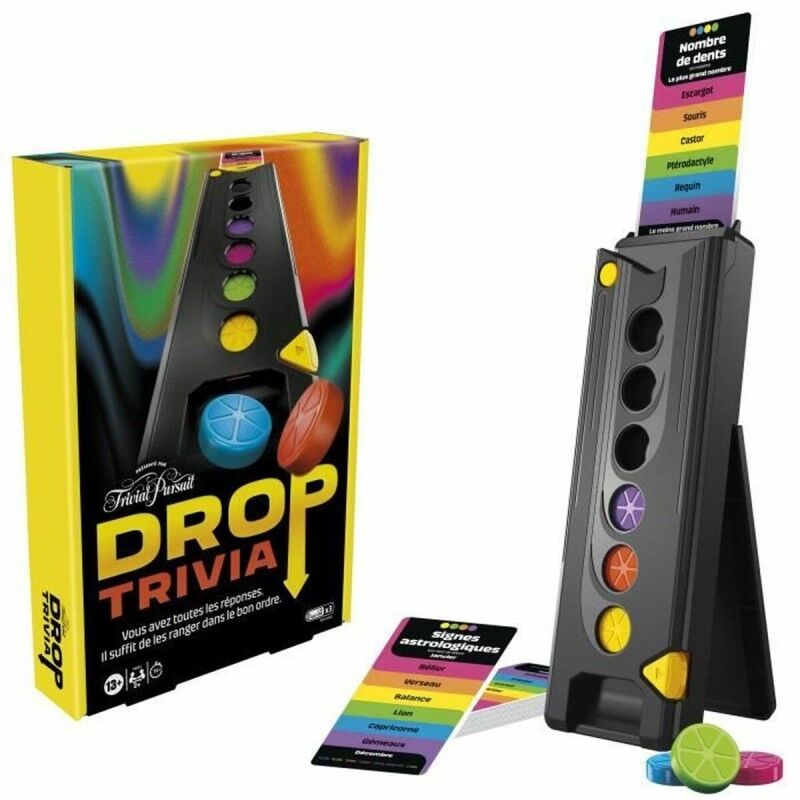 Hasbro|Jogo de Mesa Hasbro Drop Trivia Hasbro|Jogo de Mesa Hasbro Drop Trivia