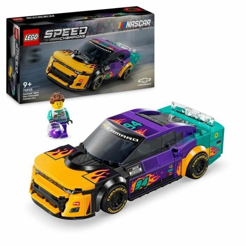 Lego|Jogo de Construção Lego NASCAR Next Gen Chevrolet Camaro ZL1 328 Peças Lego|Jogo de Construção Lego NASCAR Next Gen Chevrolet Camaro ZL1 328 Peças