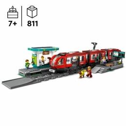 Lego|Jogo de Construção Lego 60423 Downtown Tram and Station Multicolor