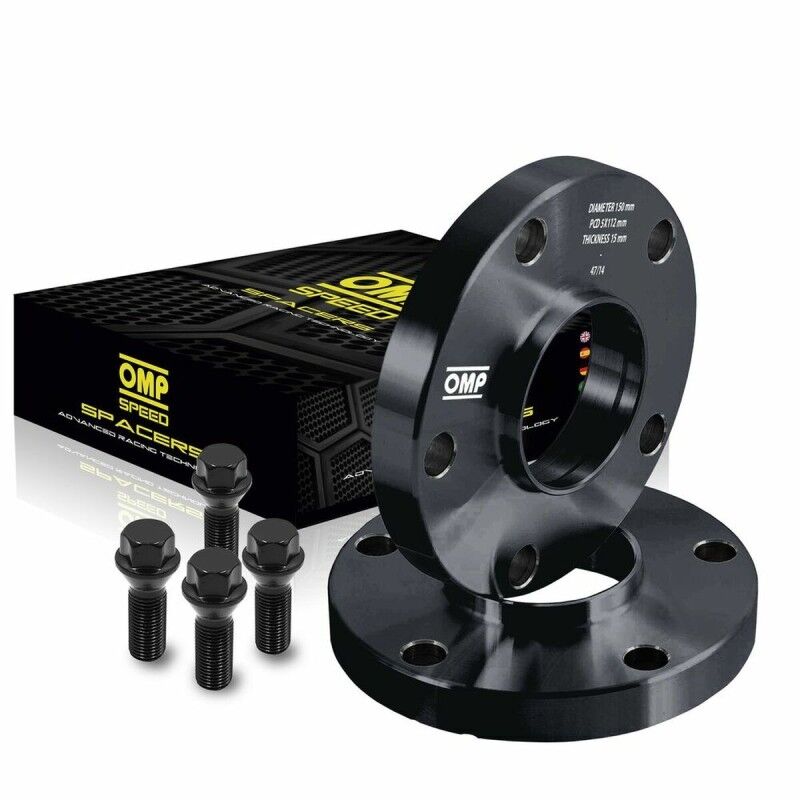 OMP|Conjunto de Separadores OMP OMPS08390501 PCD 4x98 58,6 M12 x 1,25 5 mm OMP|Conjunto de Separadores OMP OMPS08390501 PCD 4x98 58,6 M12 x 1,25 5 mm