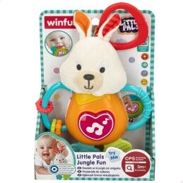 Winfun|Peluche Chocalho Winfun 14 x 19 x 6,5 cm (6 Unidades)