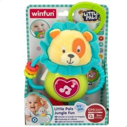 Winfun|Peluche Chocalho Winfun 14 x 19 x 6,5 cm (6 Unidades)