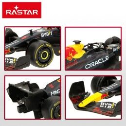 Red Bull|Carro Rádio Controlo Red Bull Azul Marinho 1:18 31 x 6,5 x 11 cm (4 Unidades)