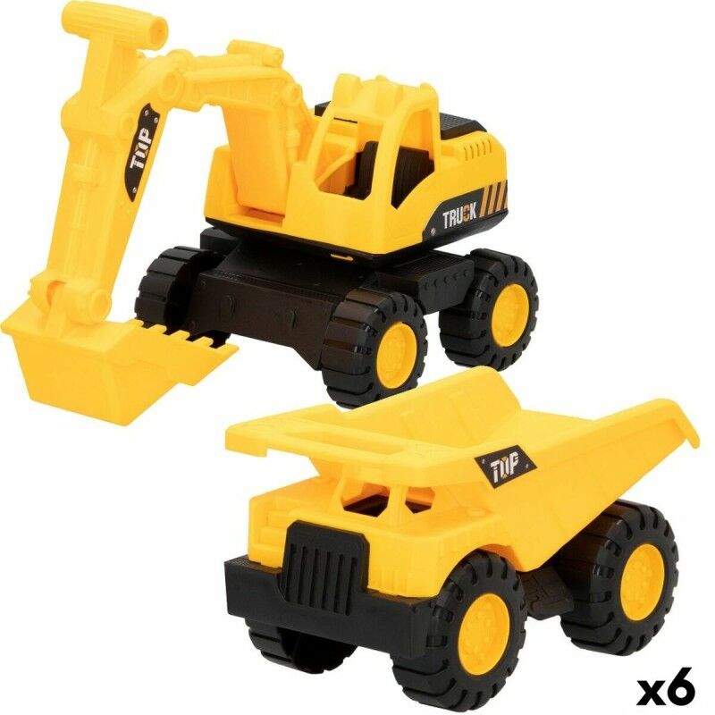 Speed & Go|Veículos de Construção Speed & Go 18,5 x 10,5 x 10 cm (6 Unidades) Speed & Go|Veículos de Construção Speed & Go 18,5 x 10,5 x 10 cm (6 Unidades)