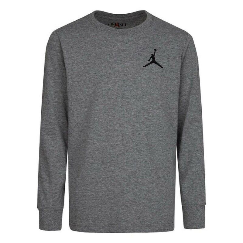 Nike|Shirt Infantil Nike Air Emroidery Cinzento Nike|Shirt Infantil Nike Air Emroidery Cinzento