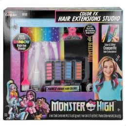 Monster High|Conjunto de Cabeleireiro Monster High Extensões para o Cabelo (4 Unidades)